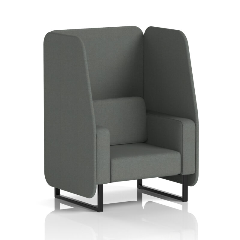 brixworth open booth with black legs in single tone
