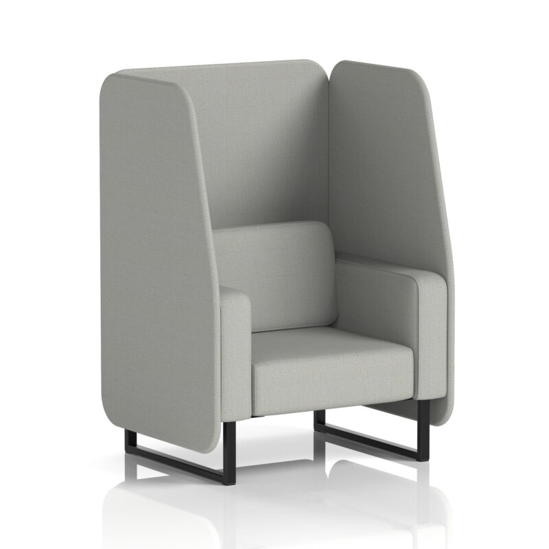 brixworth open booth with black legs in single tone