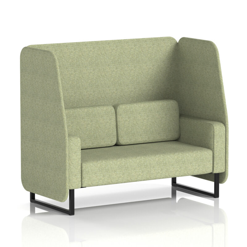 brixworth open booth with black legs in single tone