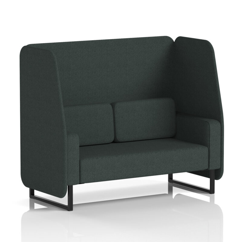 brixworth open booth with black legs in single tone