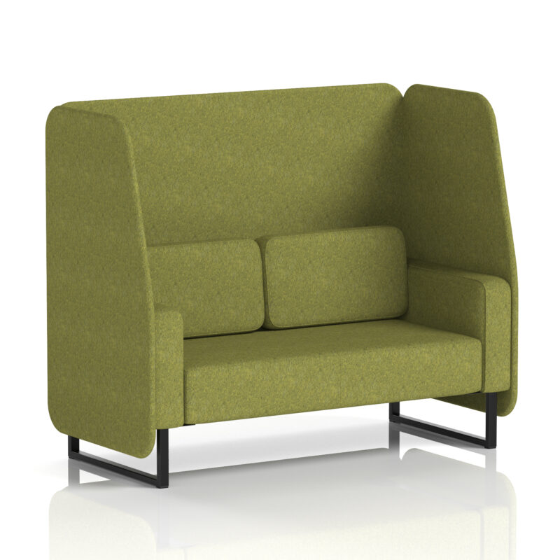 brixworth open booth with black legs in single tone
