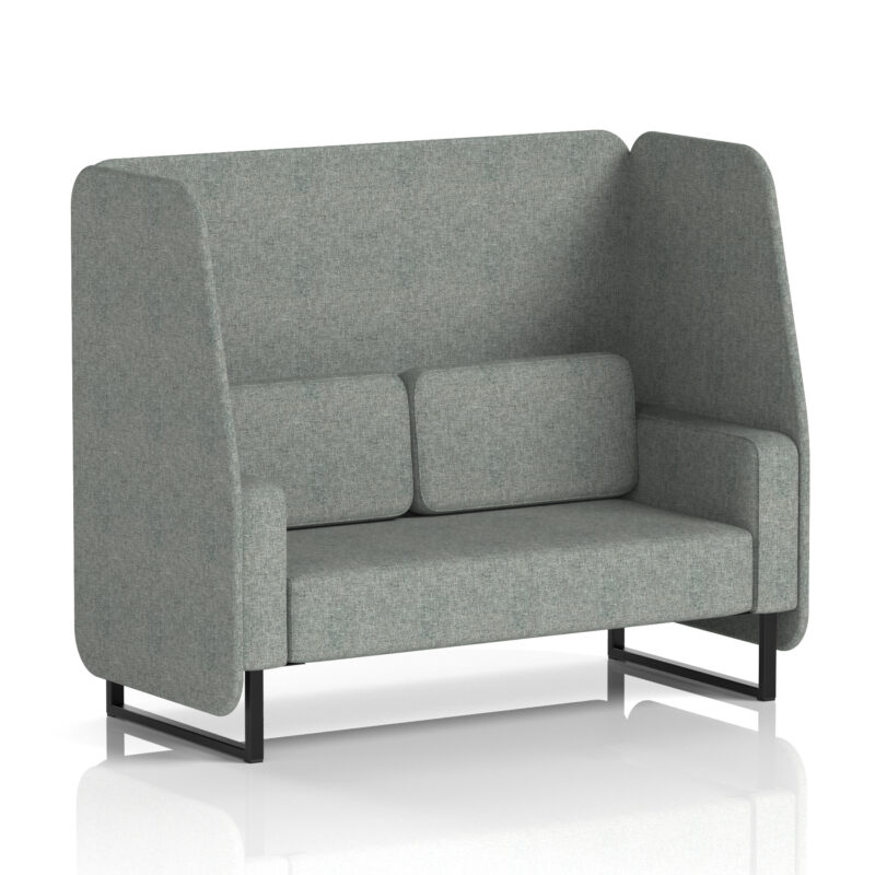 brixworth open booth with black legs in single tone