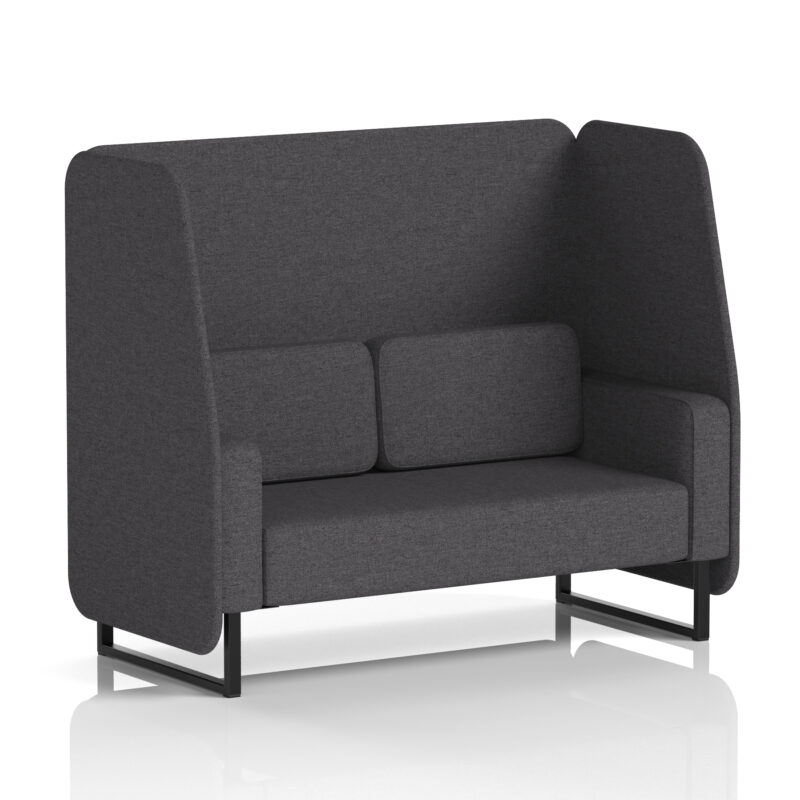 brixworth open booth with black legs in single tone
