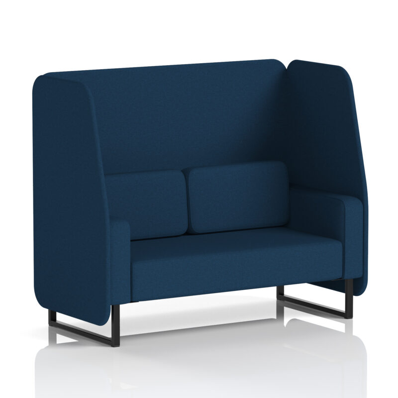 brixworth open booth with black legs in single tone