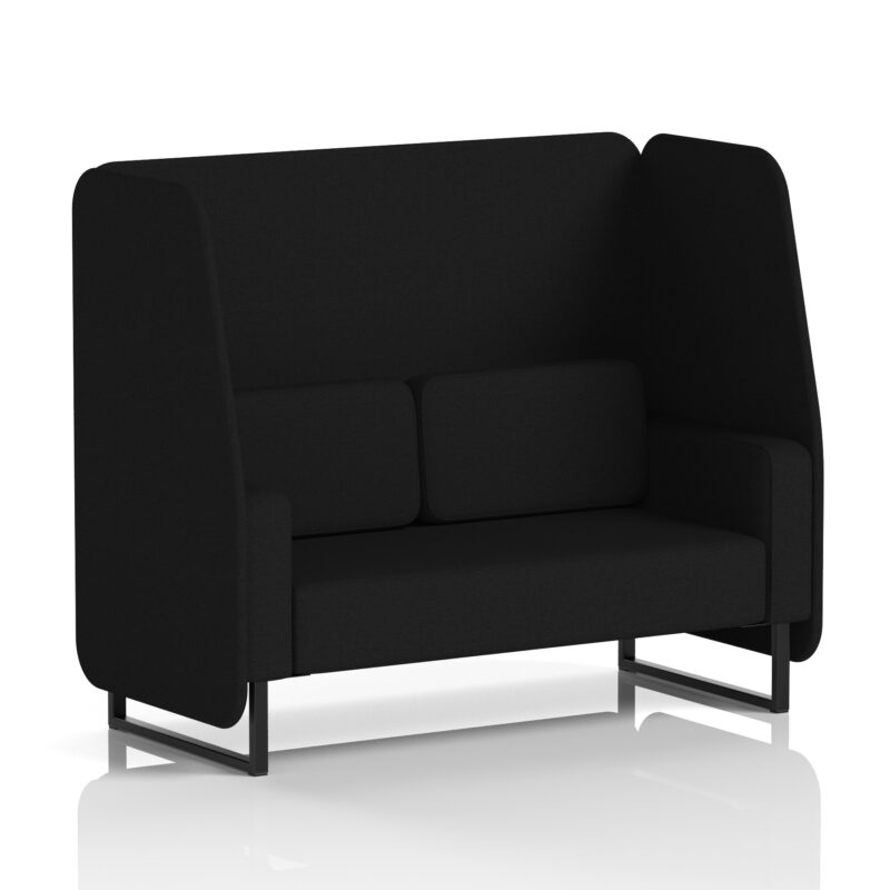 brixworth open booth with black legs in single tone