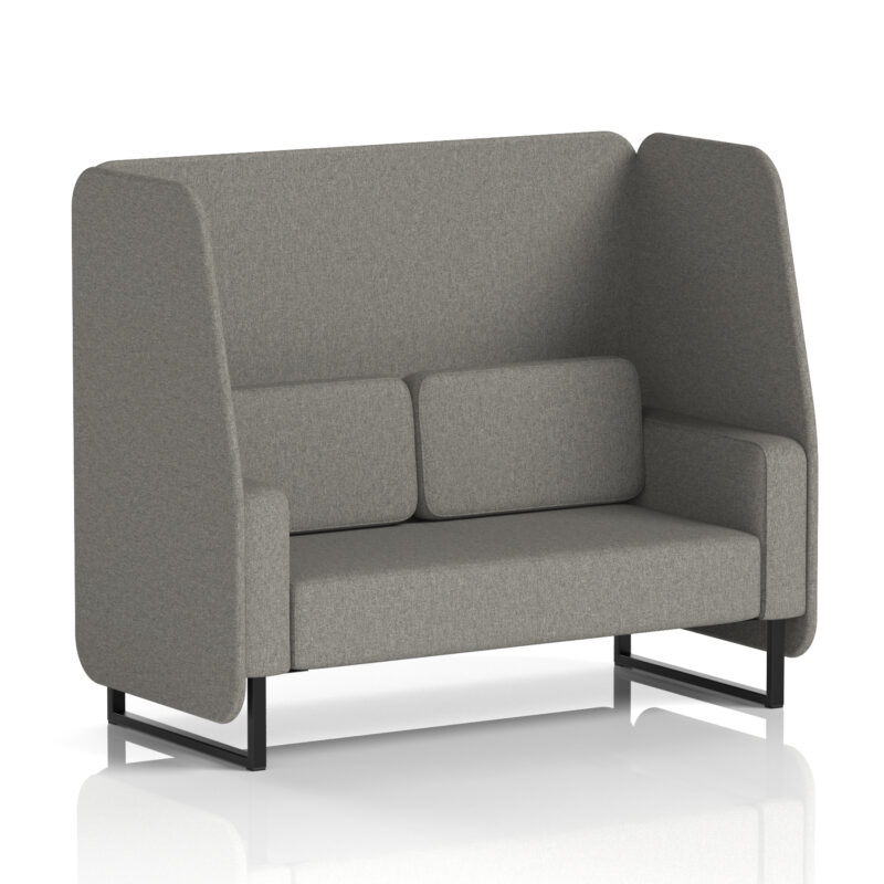brixworth open booth with black legs in single tone
