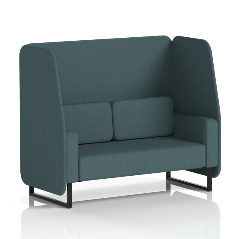 brixworth open booth with black legs in single tone
