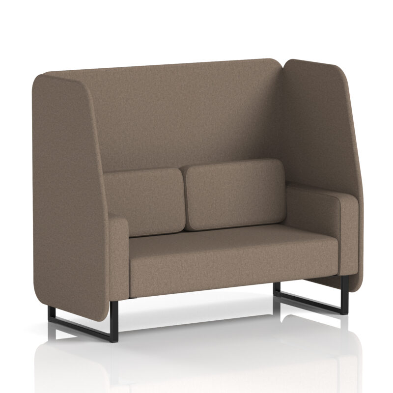 brixworth open booth with black legs in single tone