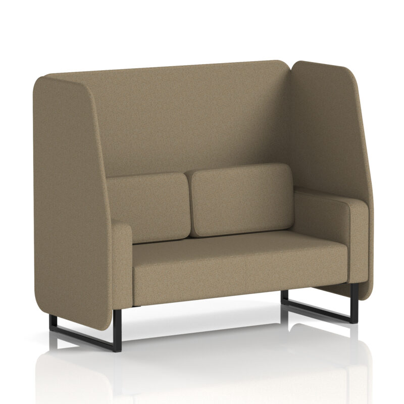 brixworth open booth with black legs in single tone