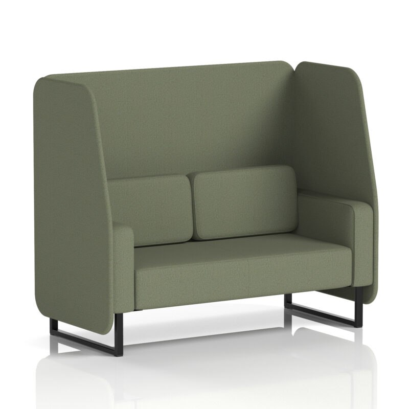 brixworth open booth with black legs in single tone