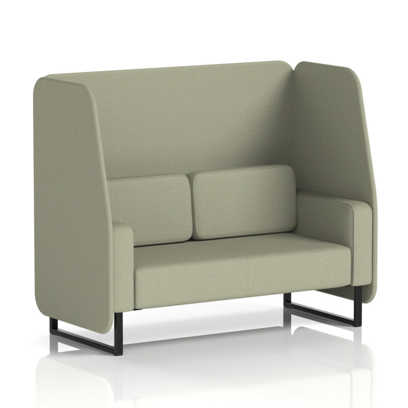 brixworth open booth with black legs in single tone
