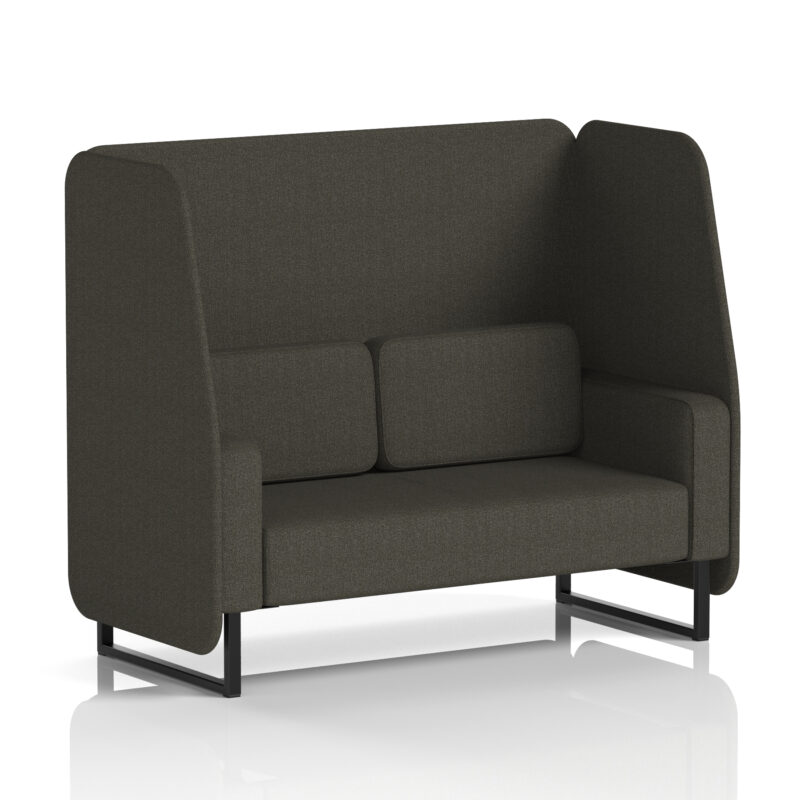 brixworth open booth with black legs in single tone