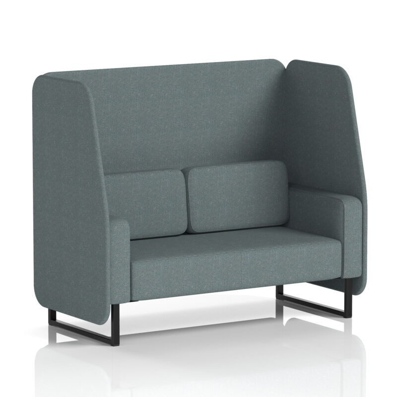 brixworth open booth with black legs in single tone