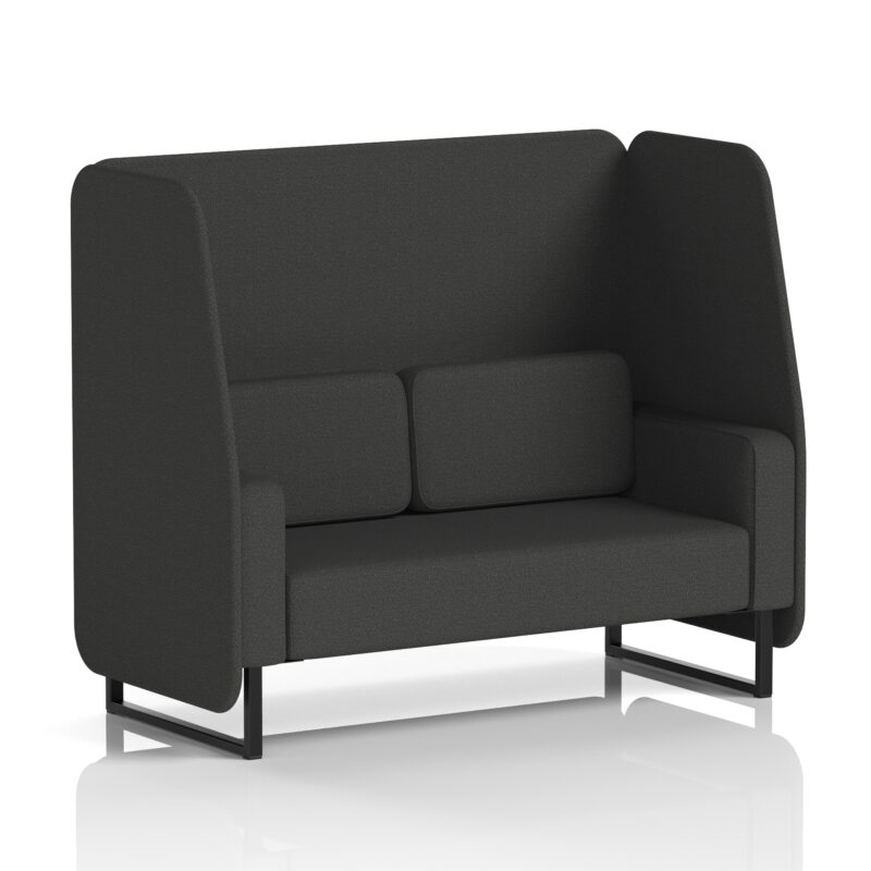 brixworth open booth with black legs in single tone