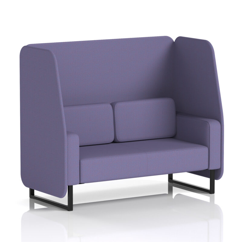 brixworth open booth with black legs in single tone