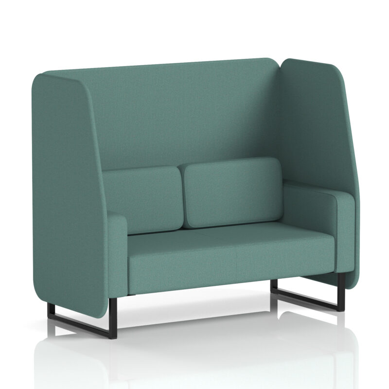brixworth open booth with black legs in single tone