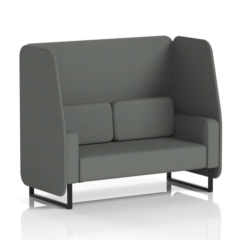 brixworth open booth with black legs in single tone