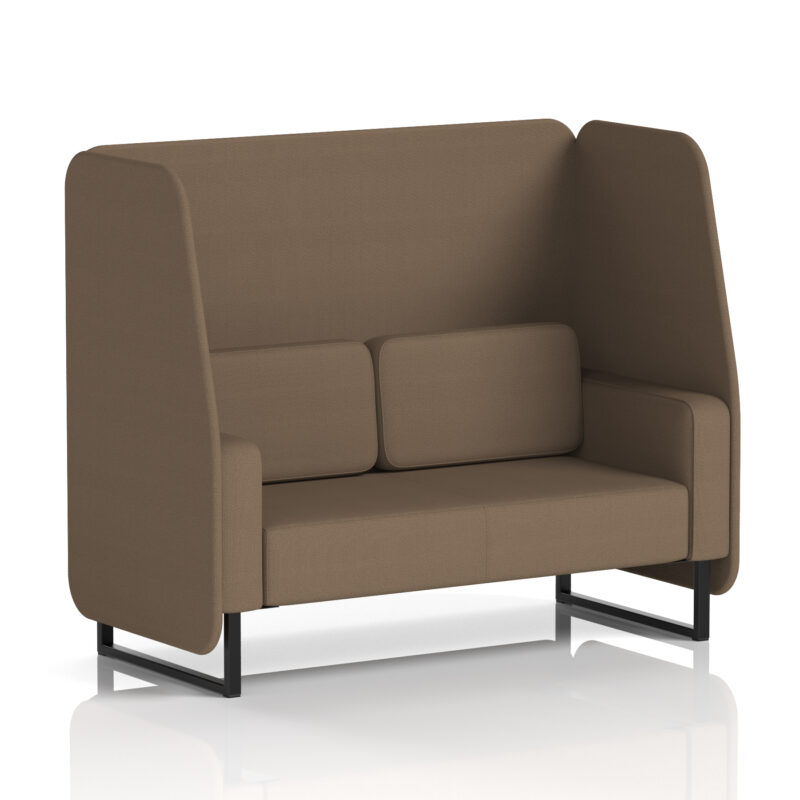 brixworth open booth with black legs in single tone