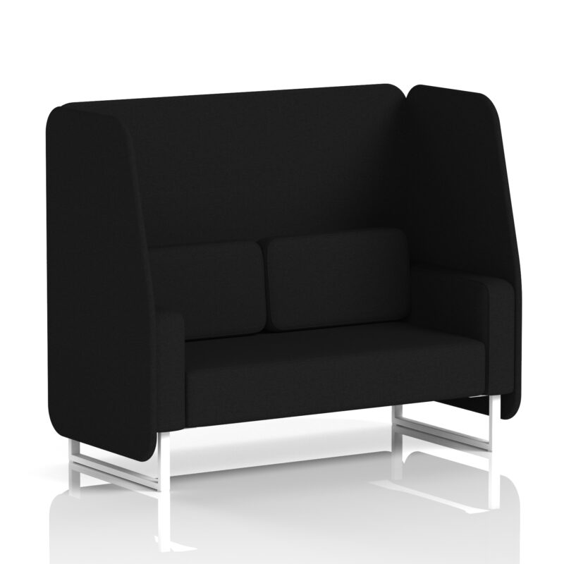 brixworth open booth with white legs in single tone