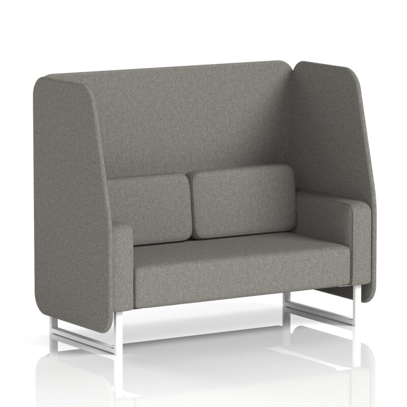 brixworth open booth with white legs in single tone