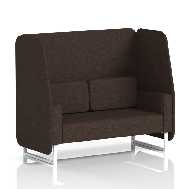 brixworth open booth with white legs in single tone