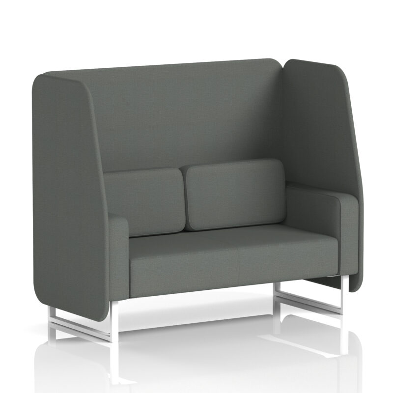 brixworth open booth with white legs in single tone