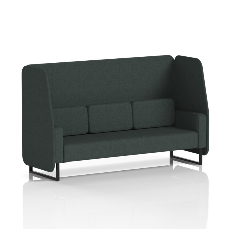 brixworth open booth with black legs in single tone