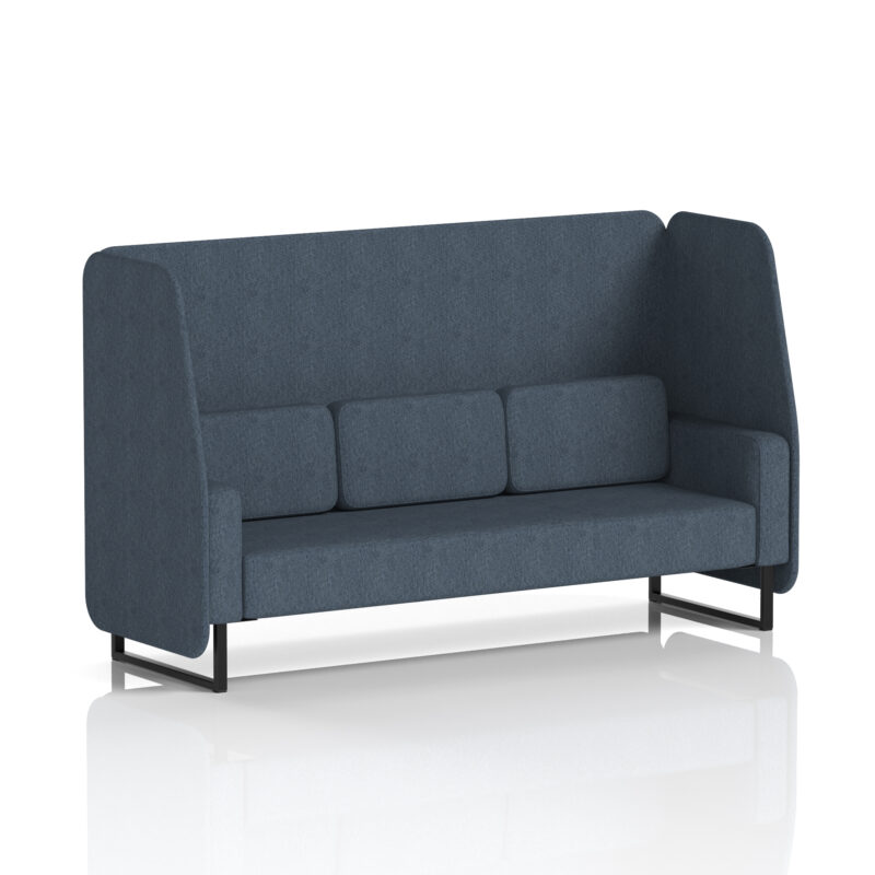 brixworth open booth with black legs in single tone