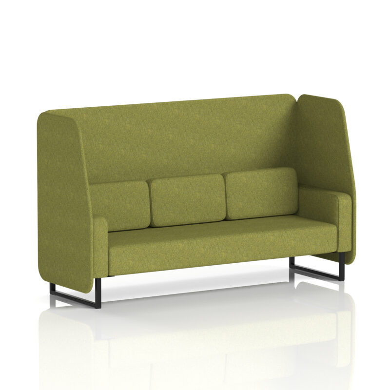 brixworth open booth with black legs in single tone