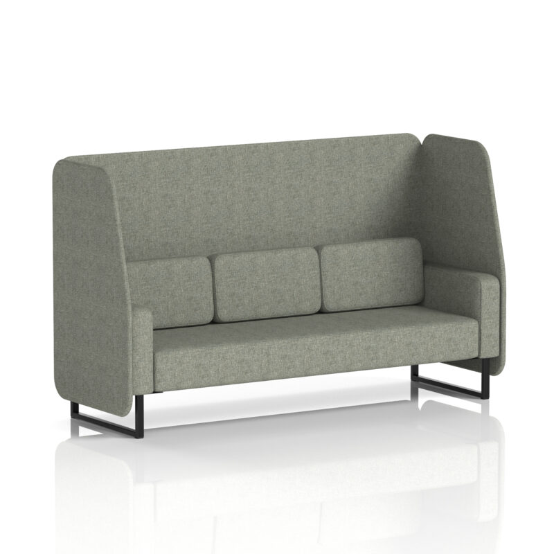 brixworth open booth with black legs in single tone