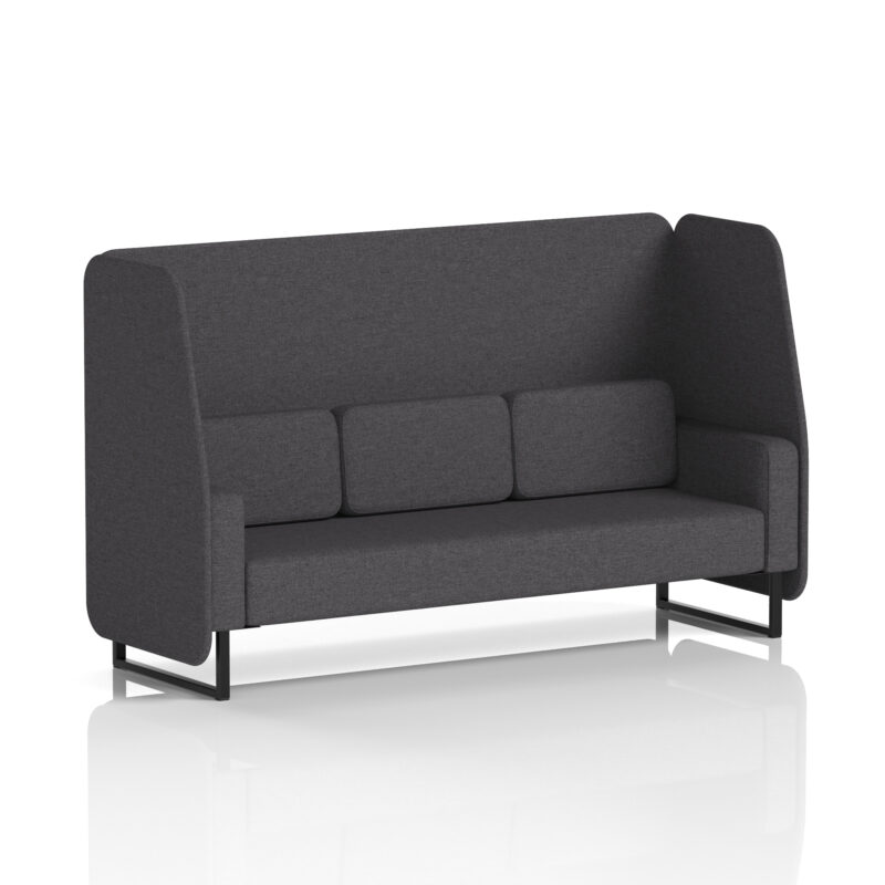 brixworth open booth with black legs in single tone
