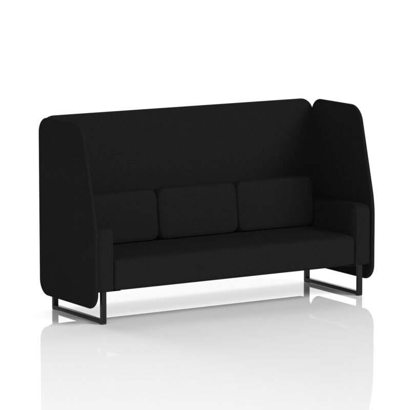 brixworth open booth with black legs in single tone