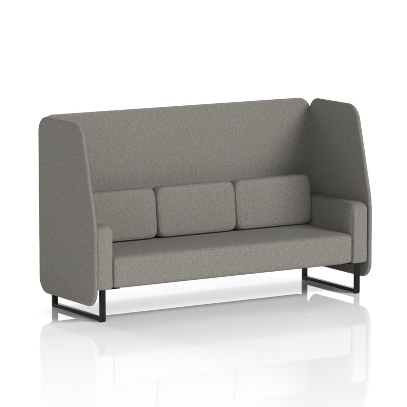 brixworth open booth with black legs in single tone