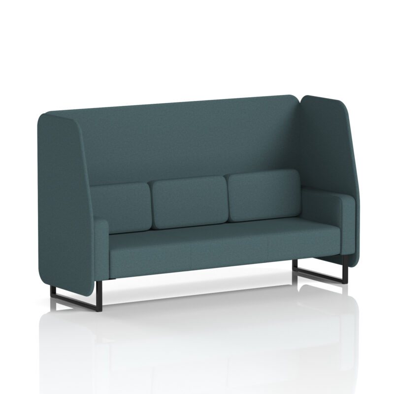 brixworth open booth with black legs in single tone