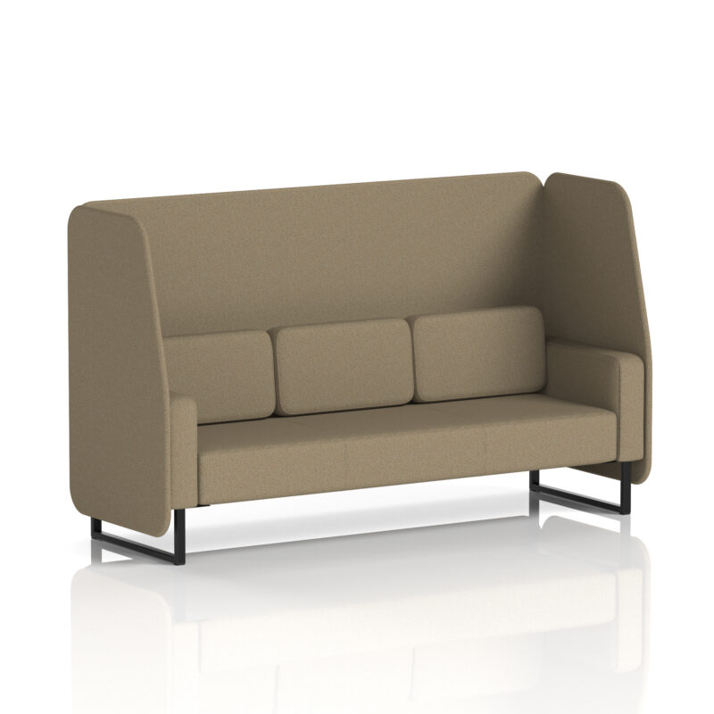 brixworth open booth with black legs in single tone