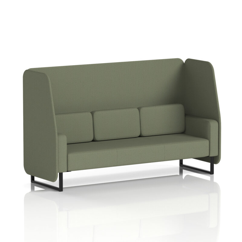 brixworth open booth with black legs in single tone