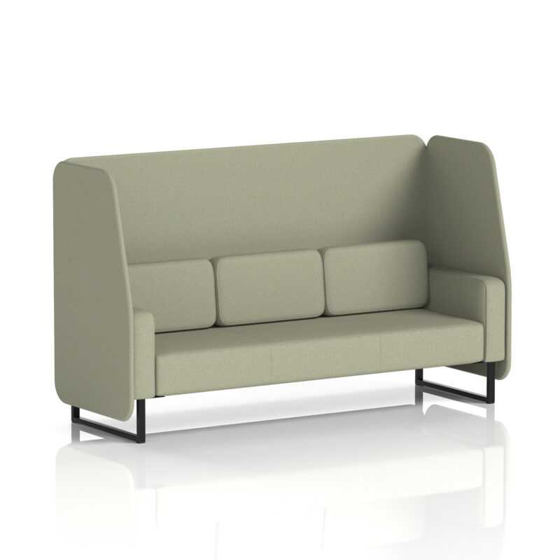 brixworth open booth with black legs in single tone