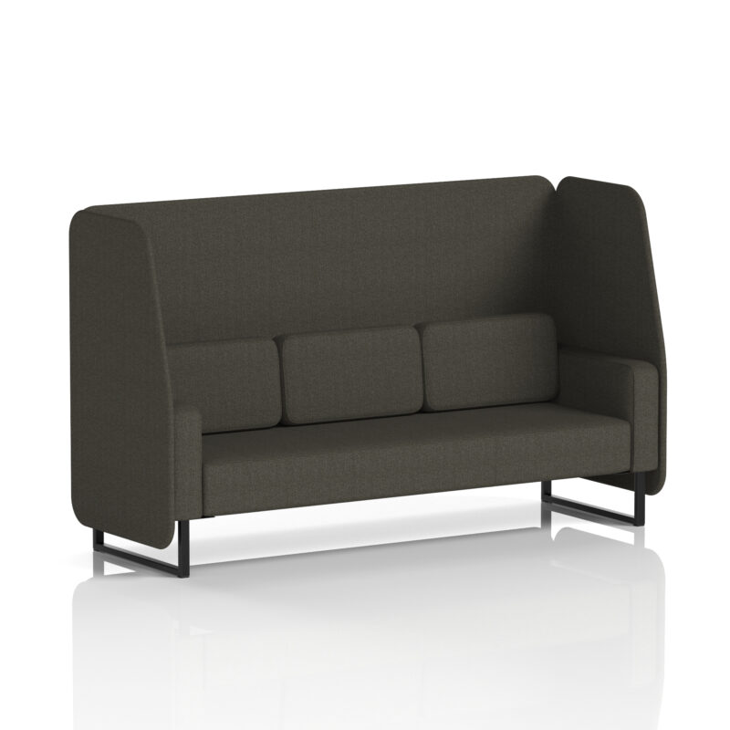 brixworth open booth with black legs in single tone