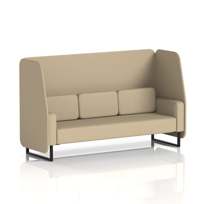 brixworth open booth with black legs in single tone