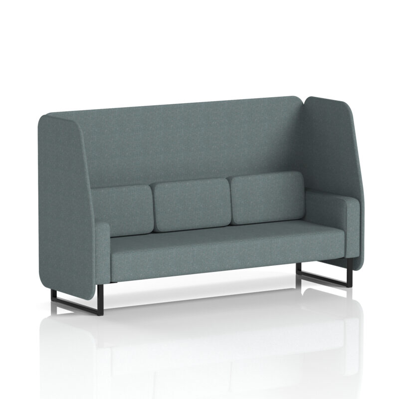 brixworth open booth with black legs in single tone