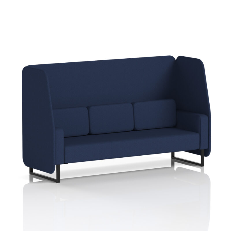 brixworth open booth with black legs in single tone