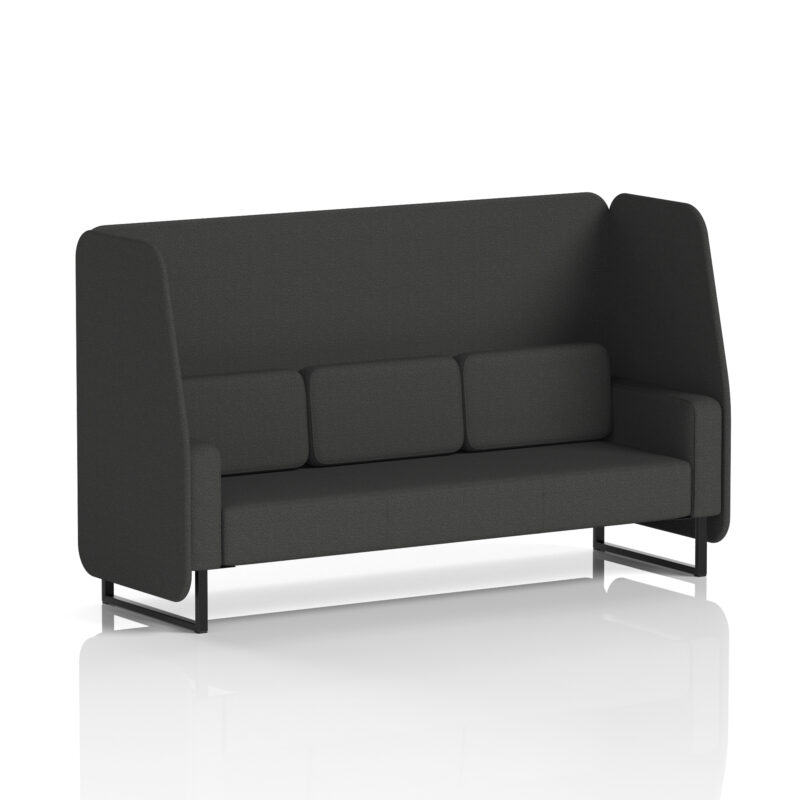 brixworth open booth with black legs in single tone