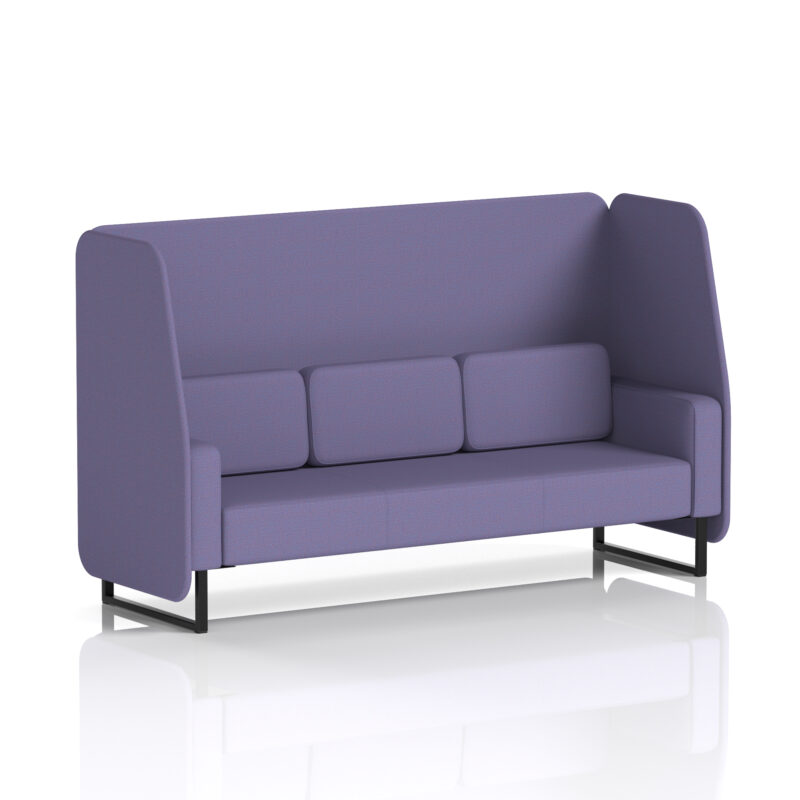 brixworth open booth with black legs in single tone