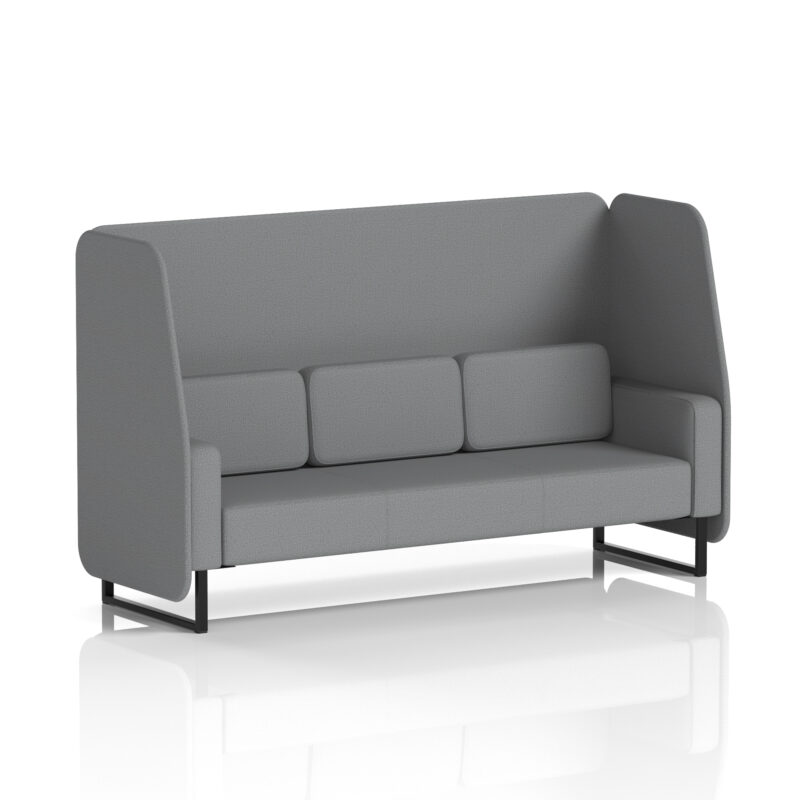 brixworth open booth with black legs in single tone