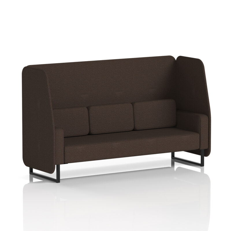 brixworth open booth with black legs in single tone