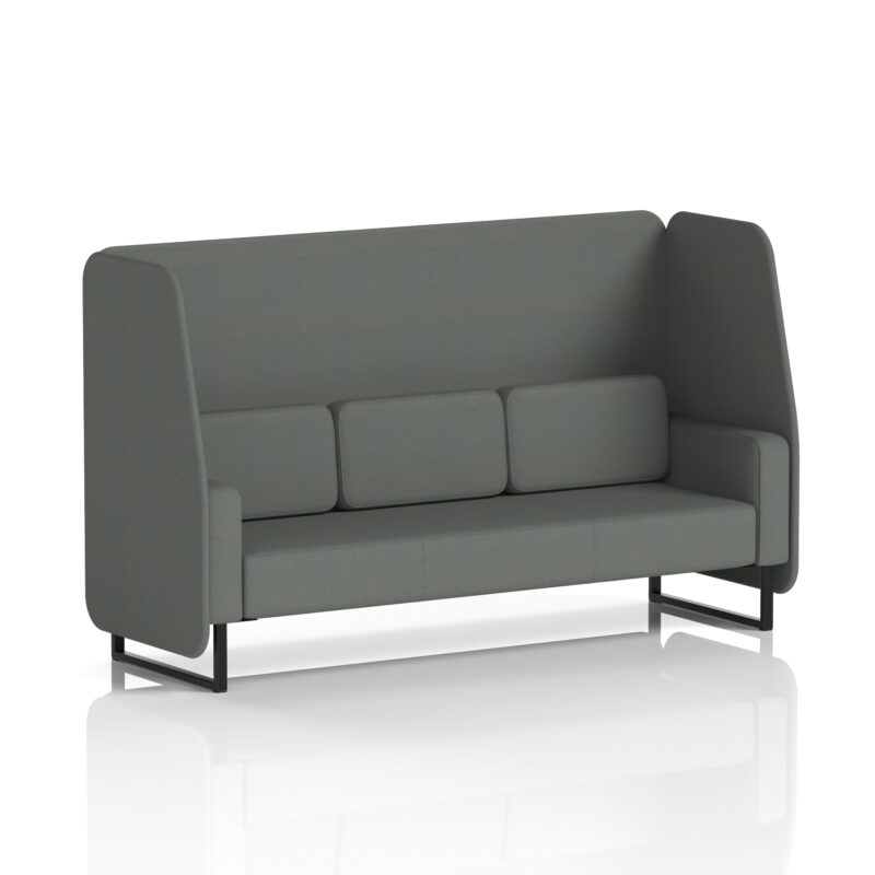 brixworth open booth with black legs in single tone