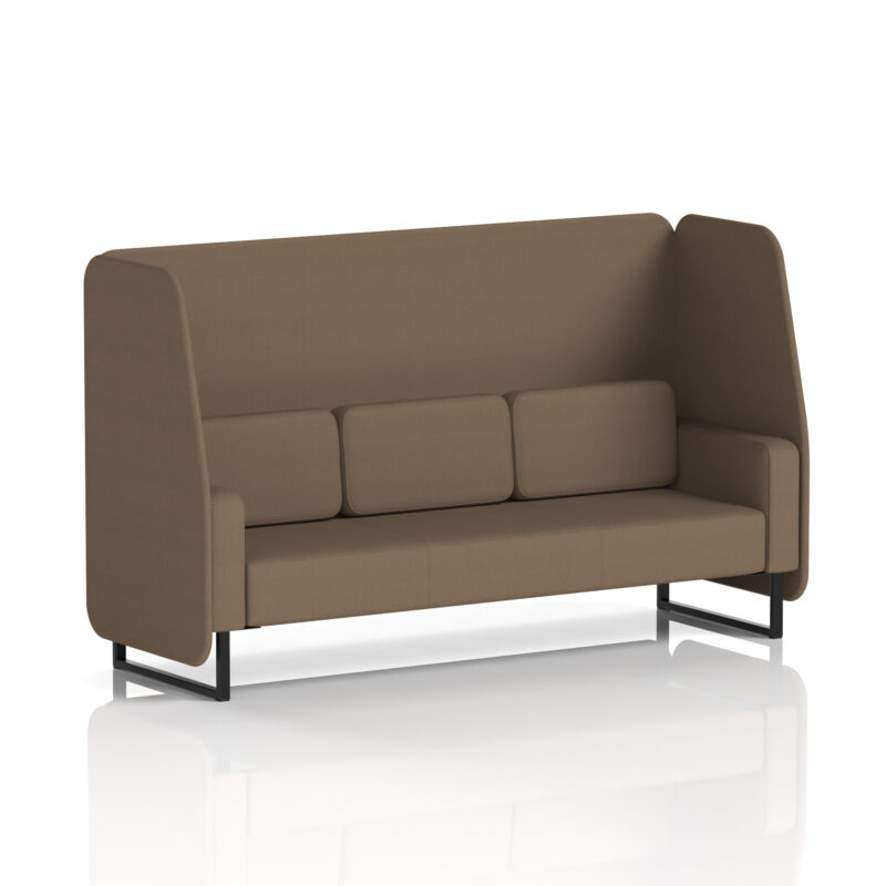brixworth open booth with black legs in single tone