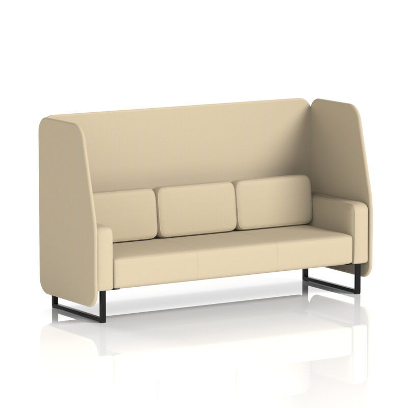 brixworth open booth with black legs in single tone