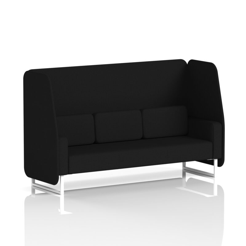 brixworth open booth with white legs in single tone