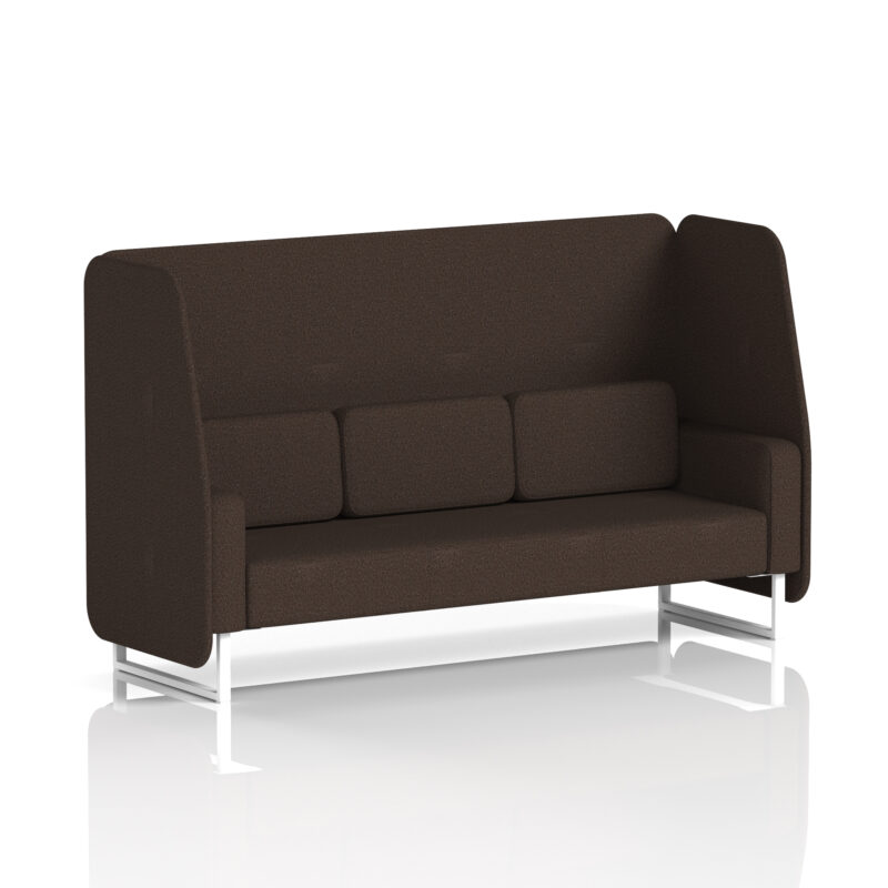brixworth open booth with white legs in single tone